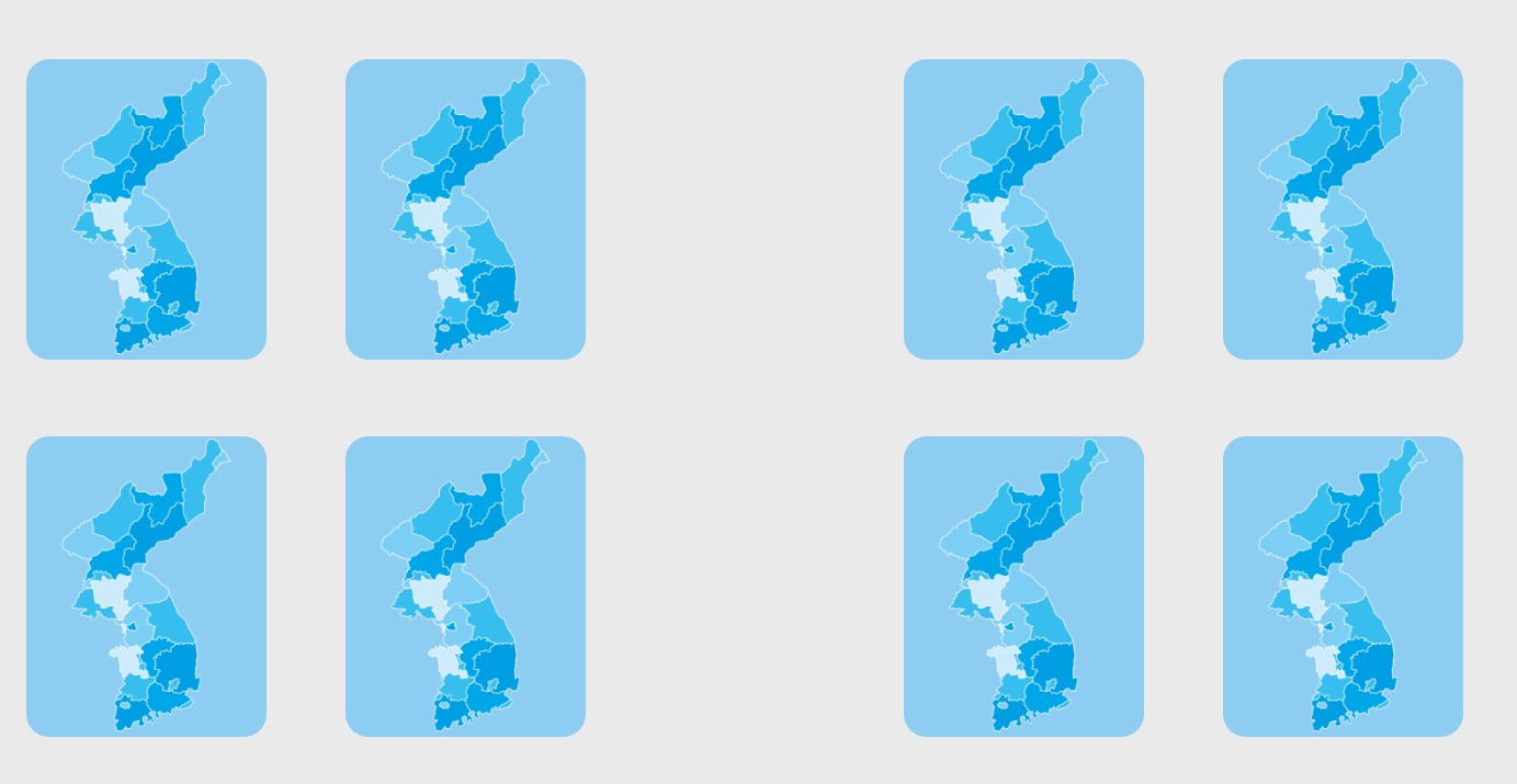 인쇄한 명화를 OHP필름 아래에 둔 사진